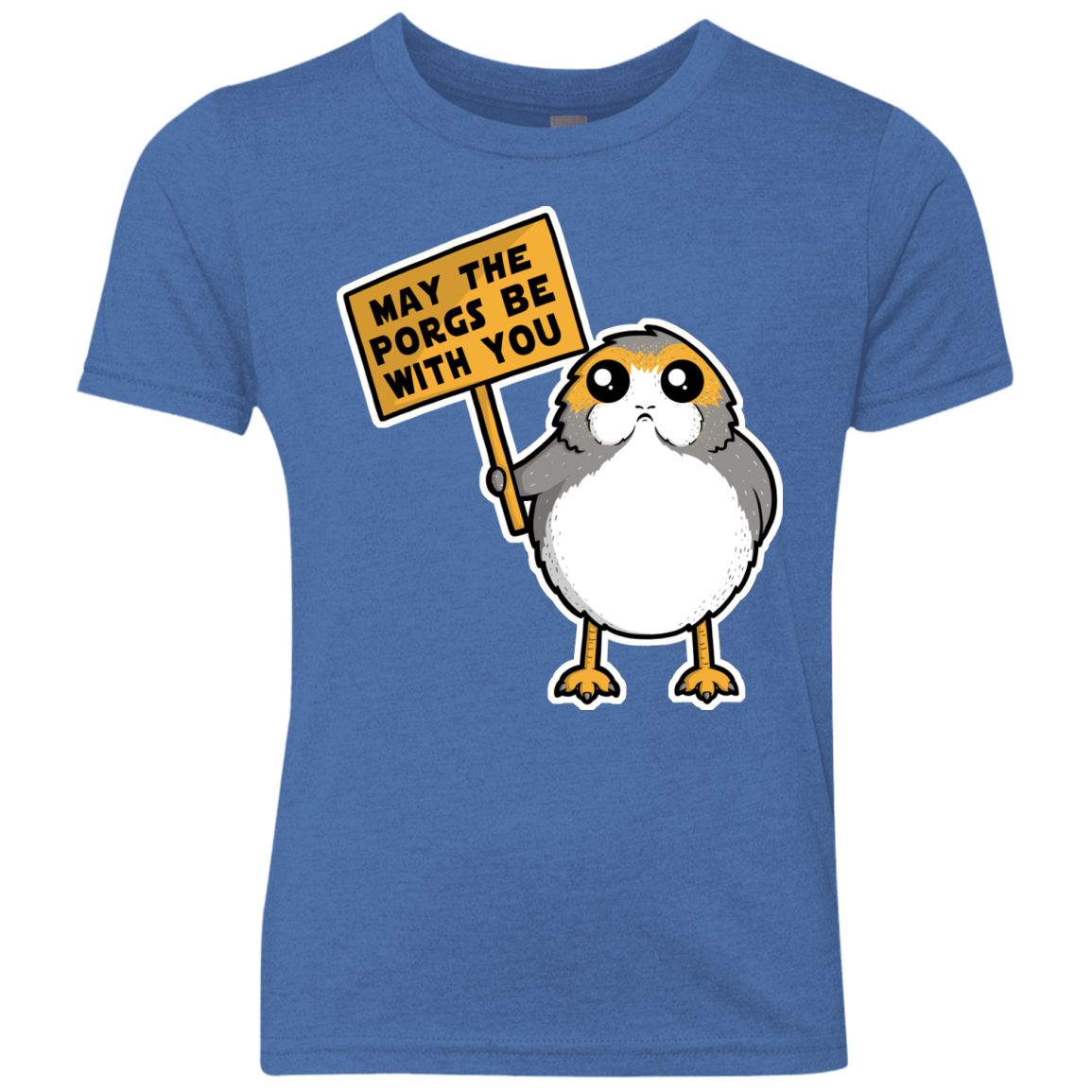 May The Porgs Be With You Youth Triblend T-Shirt