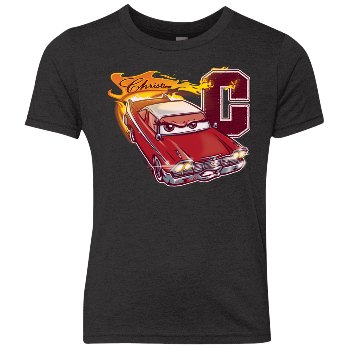 Fury And Fire Youth Triblend T-Shirt