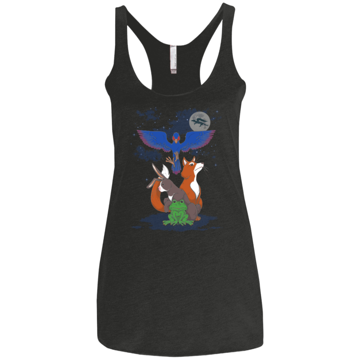 Do a barrel roll Women's Triblend Racerback Tank