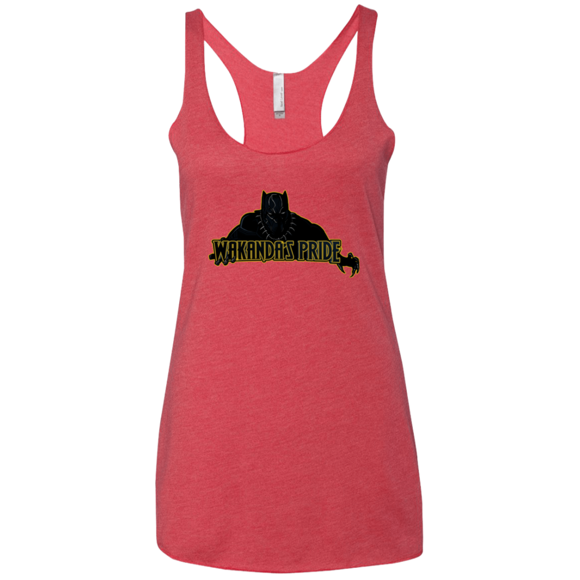 Wakandas Pride Women's Triblend Racerback Tank