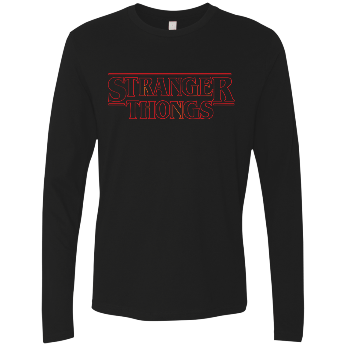 Stranger Thongs Men's Premium Long Sleeve