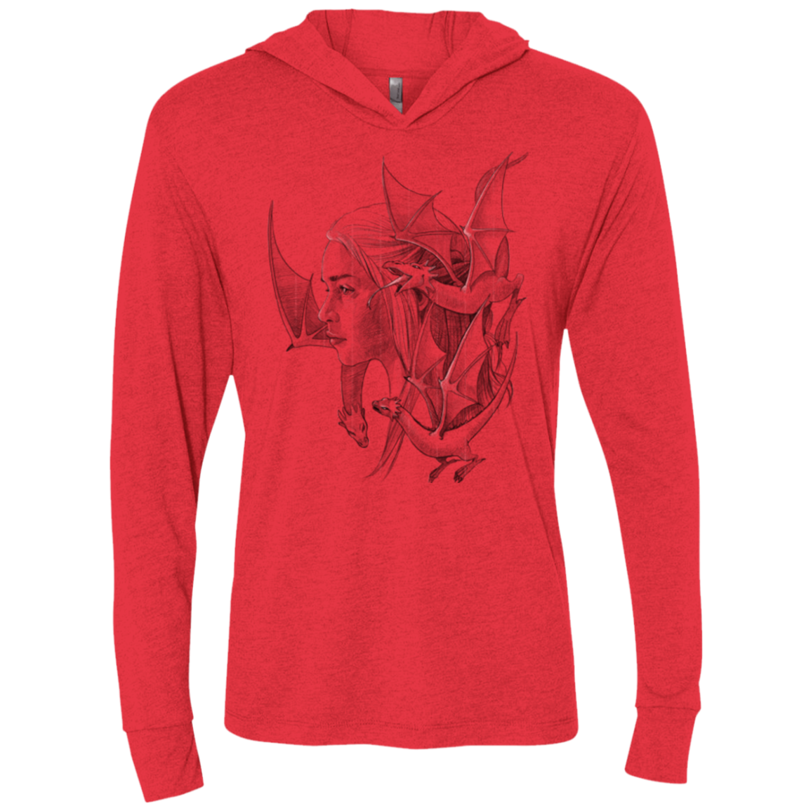 Mother Triblend Long Sleeve Hoodie Tee