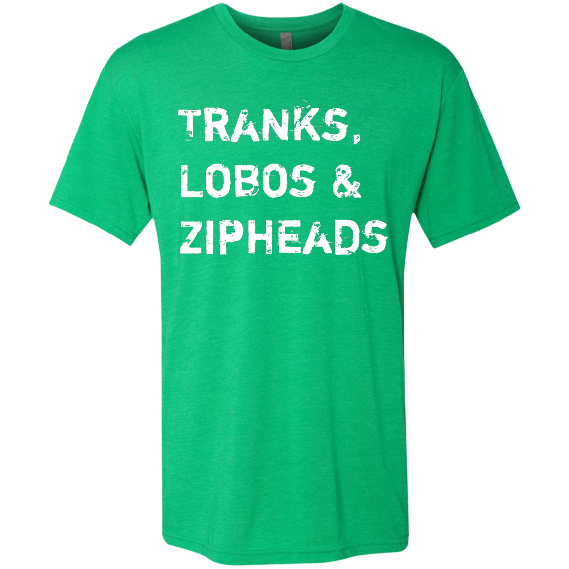 Tranks Lobos Zipheads Men's Triblend T-Shirt