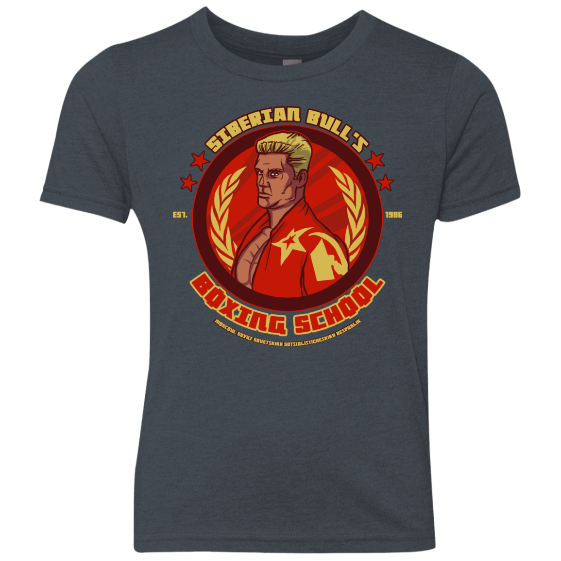 Siberian Bull Youth Triblend T-Shirt