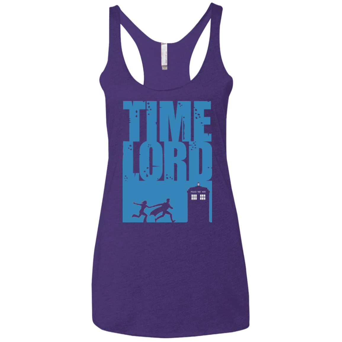 Time Lord Allons-y! Women's Triblend Racerback Tank