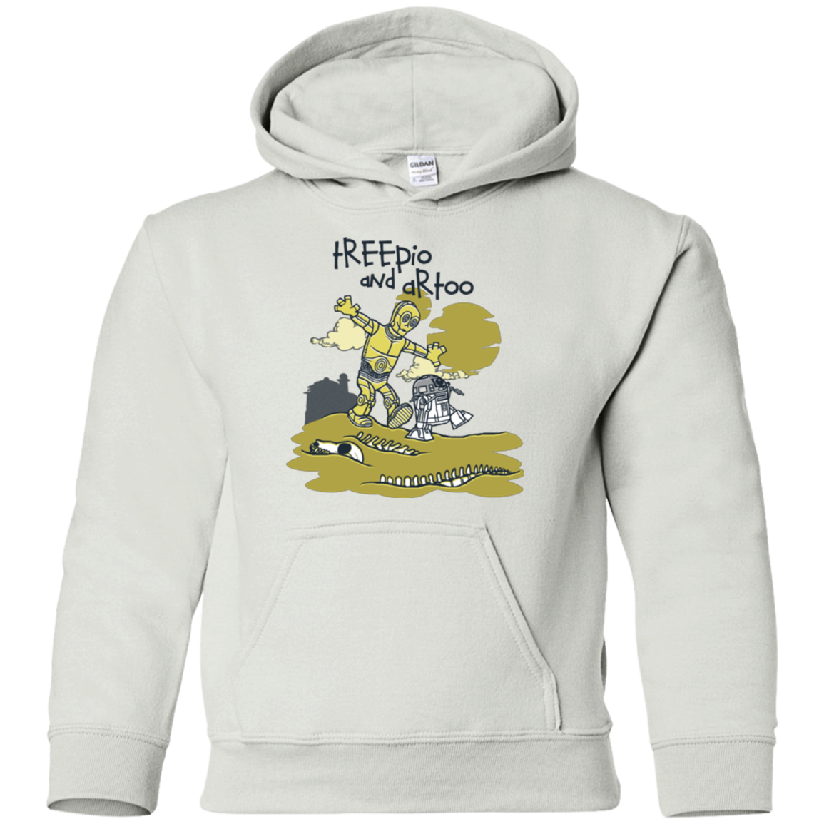 Treepio and Artoo Youth Hoodie