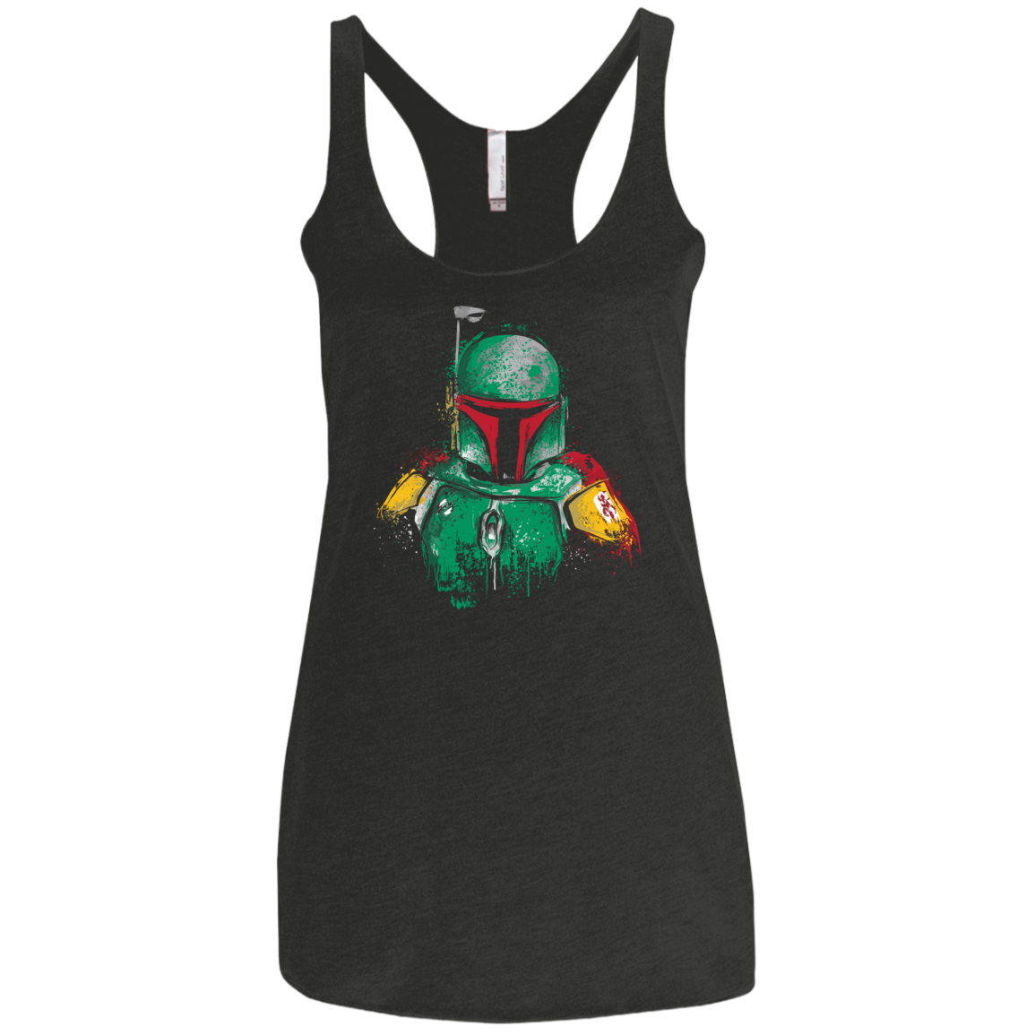 FETT ARMOR Women's Triblend Racerback Tank