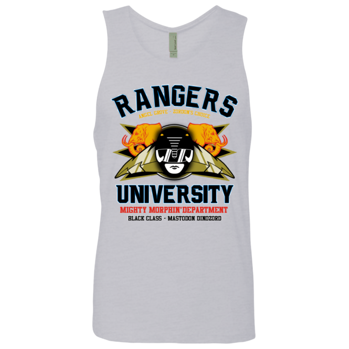 Rangers U Black Ranger Men's Premium Tank Top