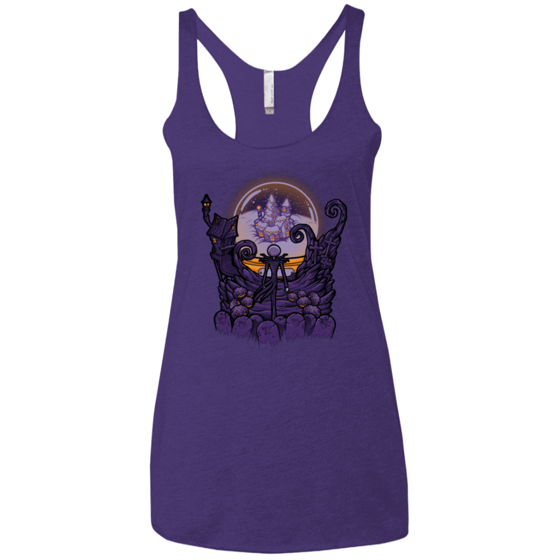 Escape From Nightmare Women's Triblend Racerback Tank