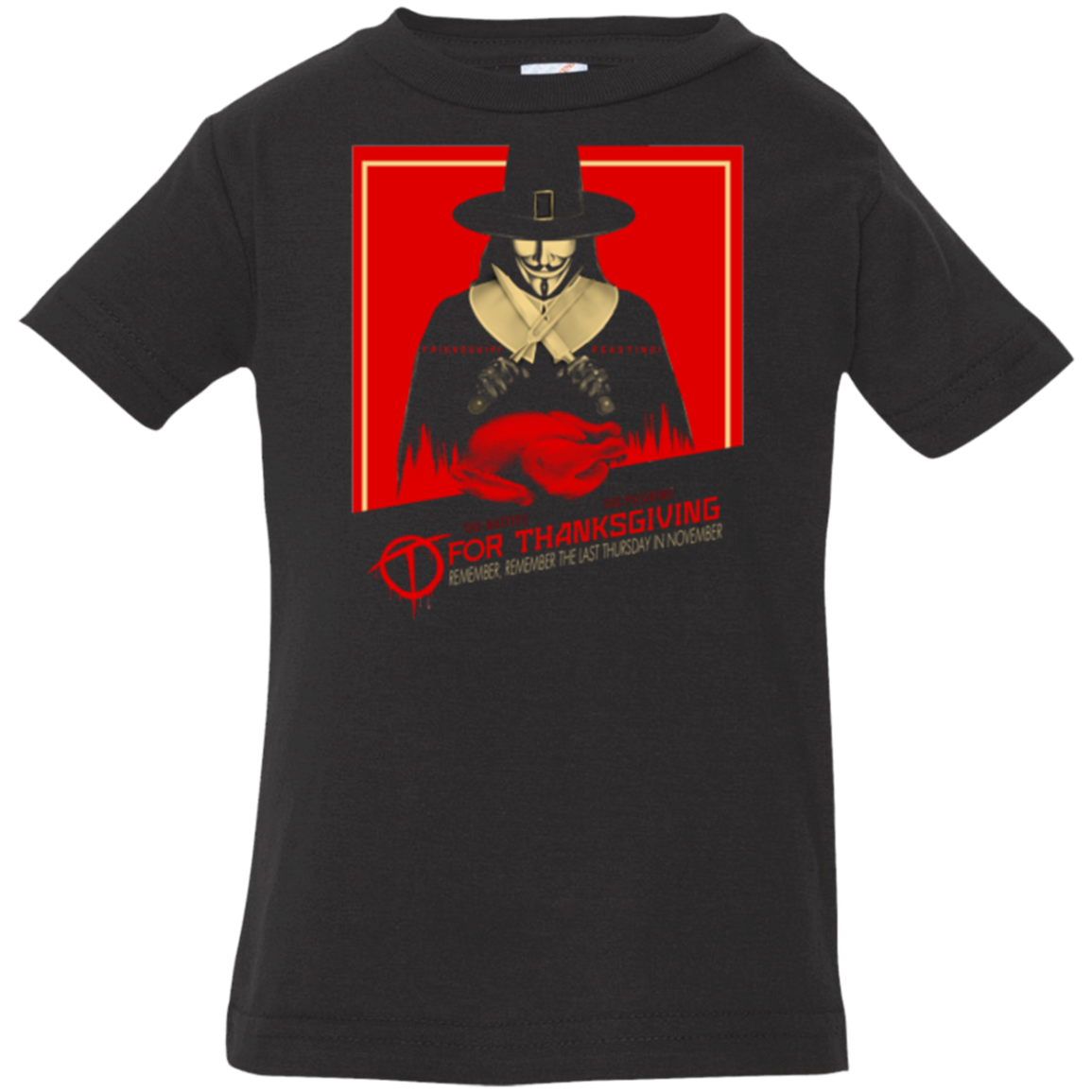 T for Thanksgiving Infant Premium T-Shirt
