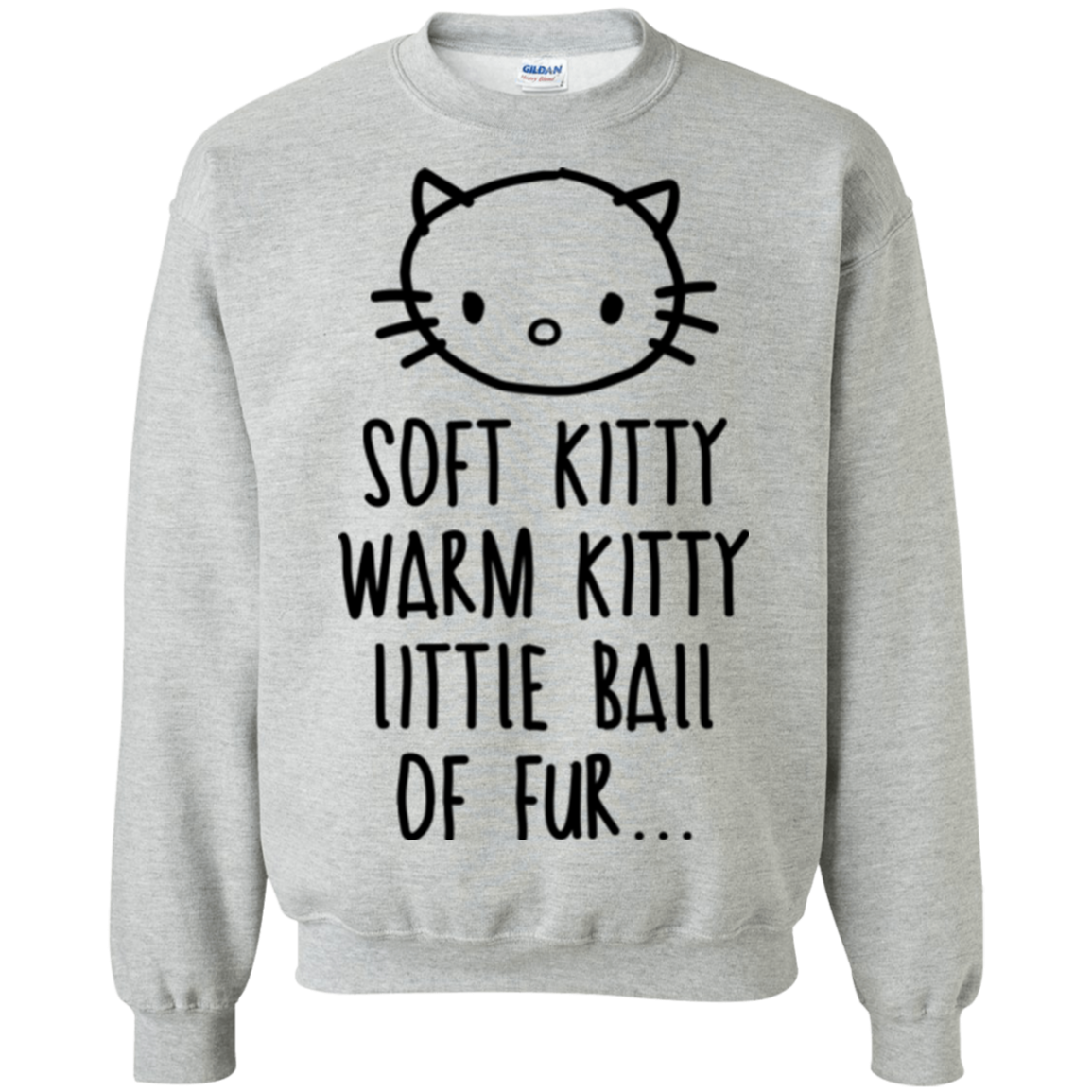 Weird Kitty Crewneck Sweatshirt