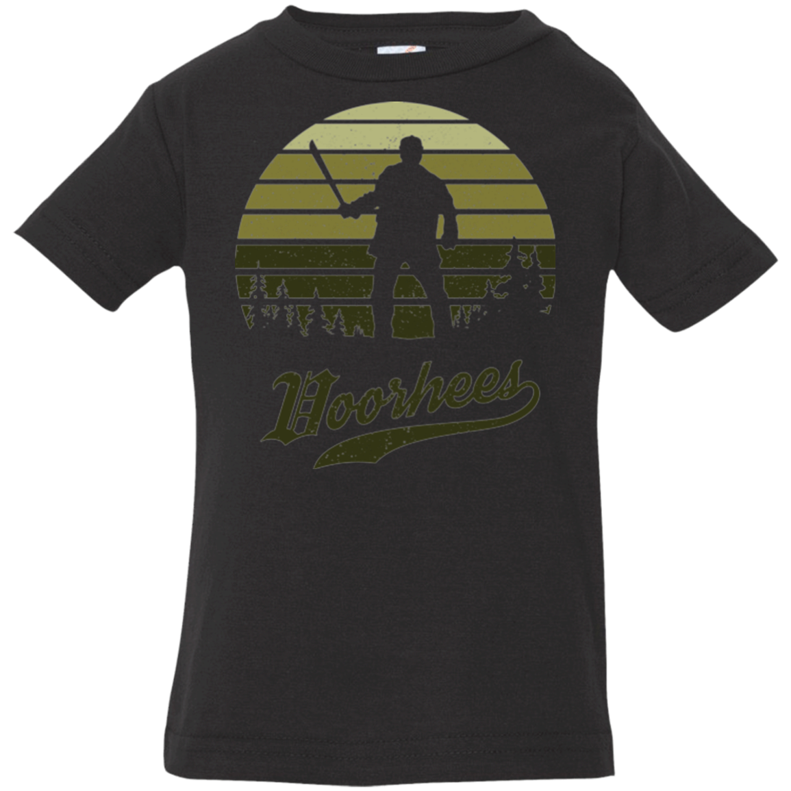 Horror Sun Set Voorhees Infant Premium T-Shirt