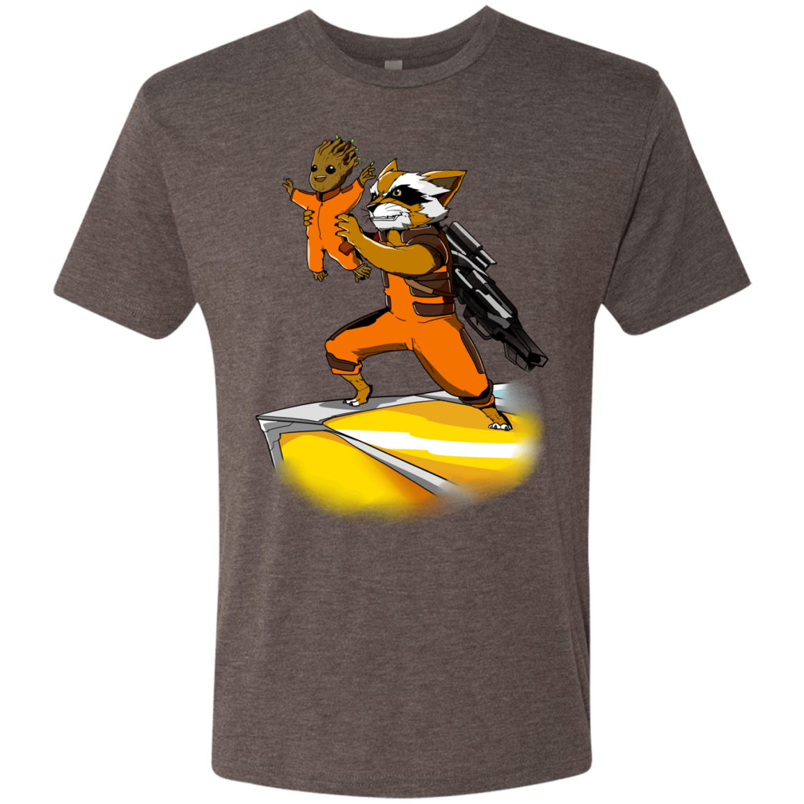 Baby Groot Men's Triblend T-Shirt