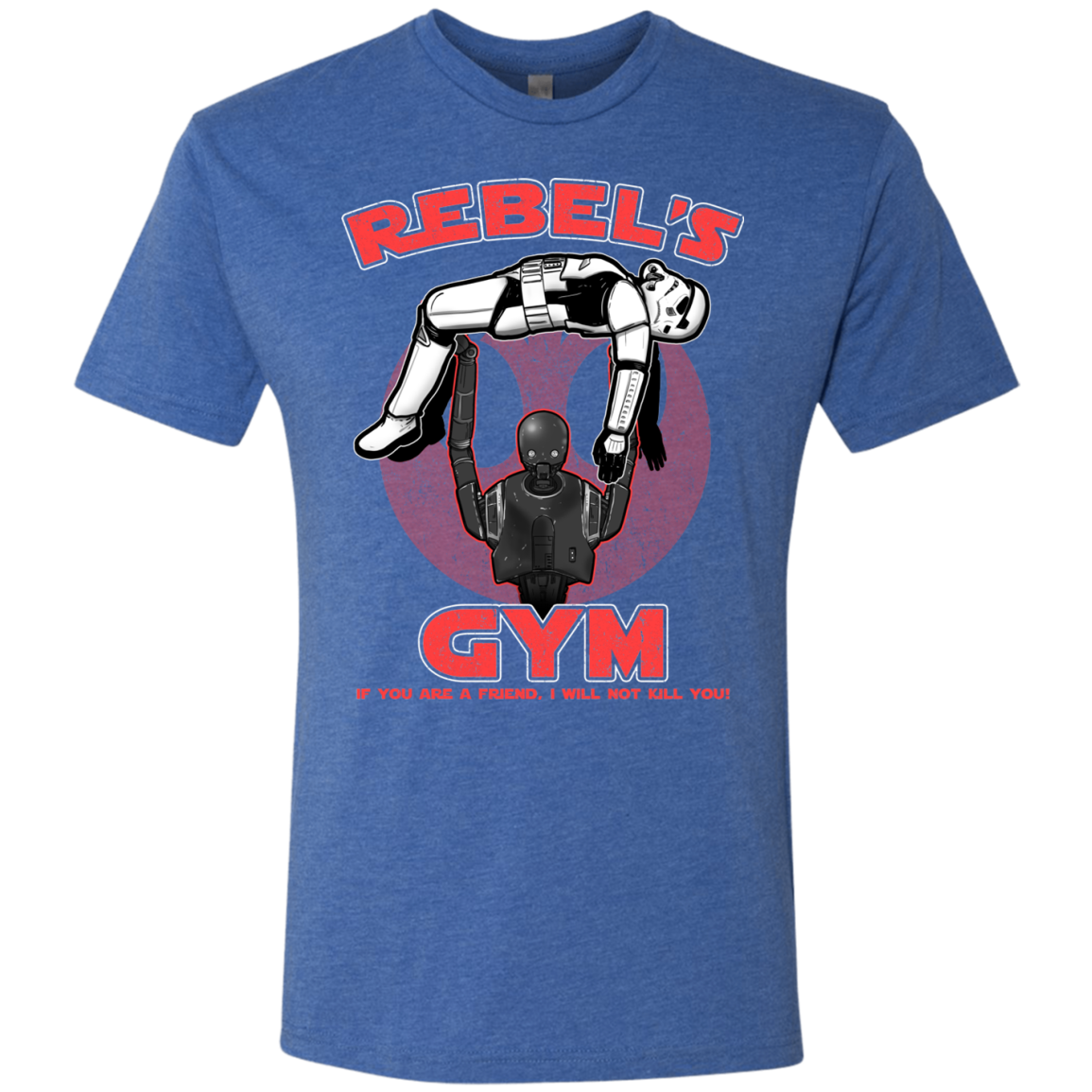 Rebel's Gym Men's Triblend T-Shirt