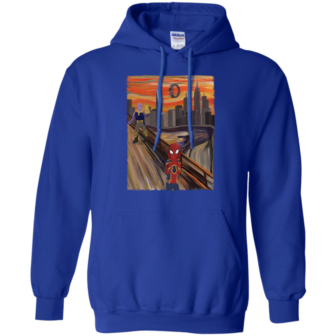 Spider Scream Pullover Hoodie