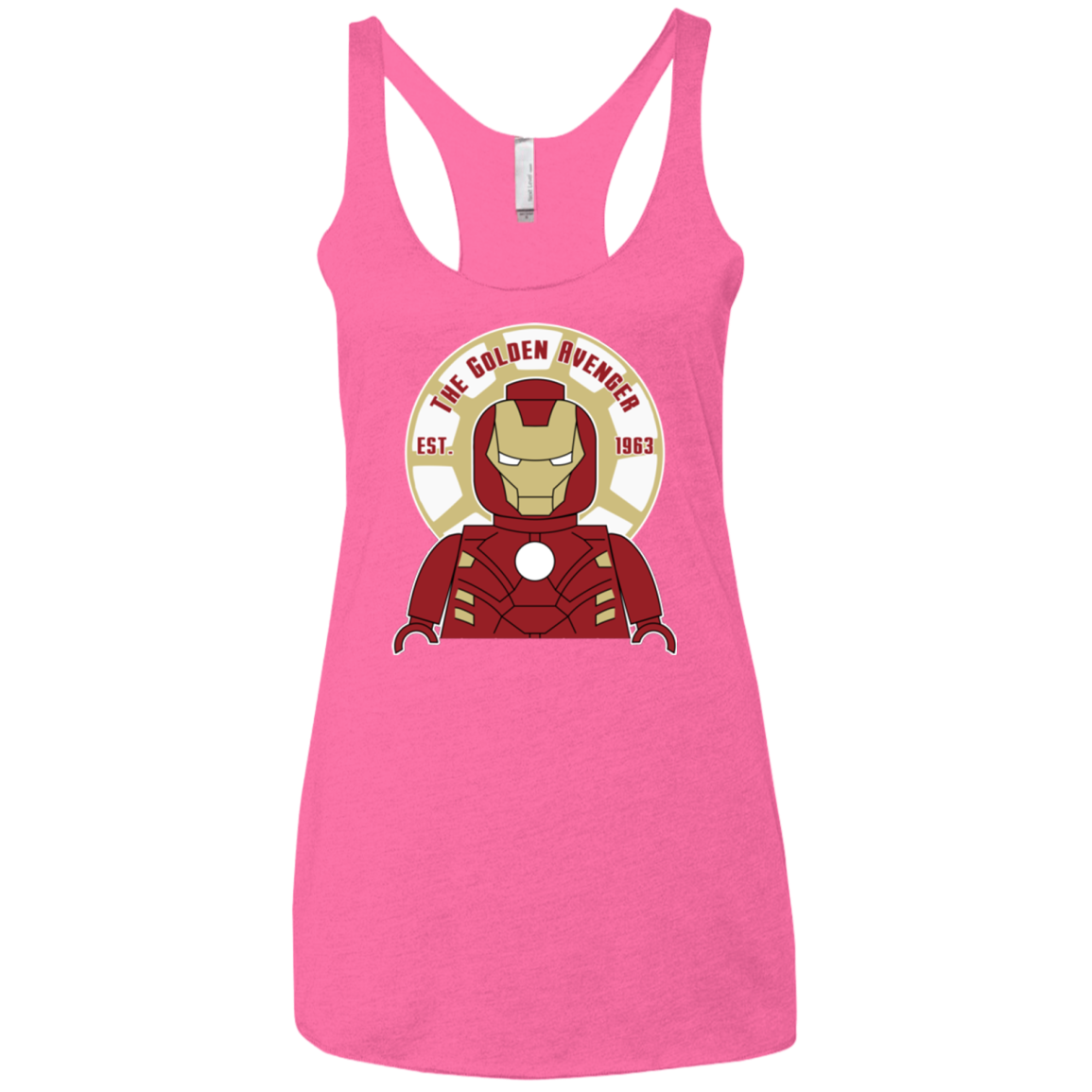 The Golden Avenger Women's Triblend Racerback Tank