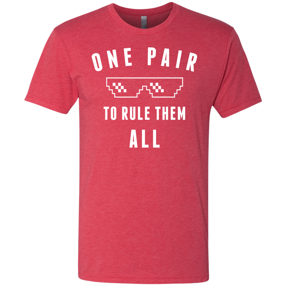 One pair Men's Triblend T-Shirt