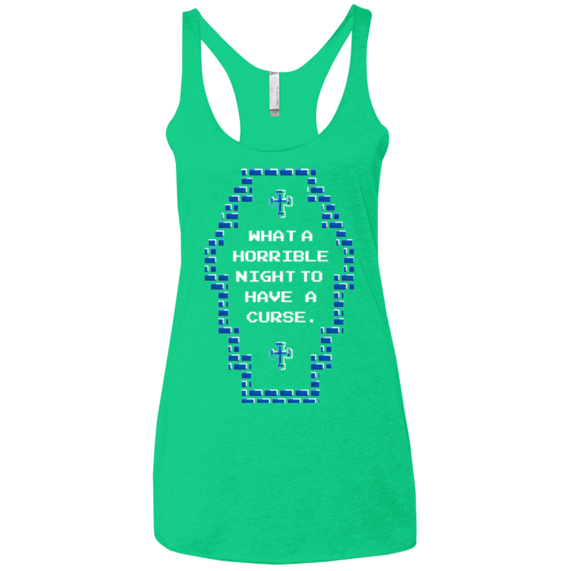 What a Horrible Night Women's Triblend Racerback Tank