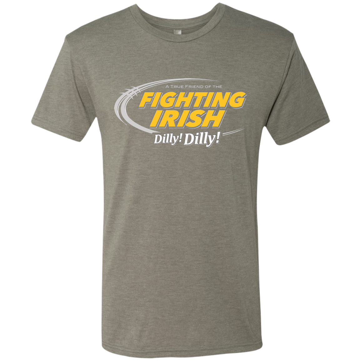 Notre Dame Dilly Dilly Men's Triblend T-Shirt