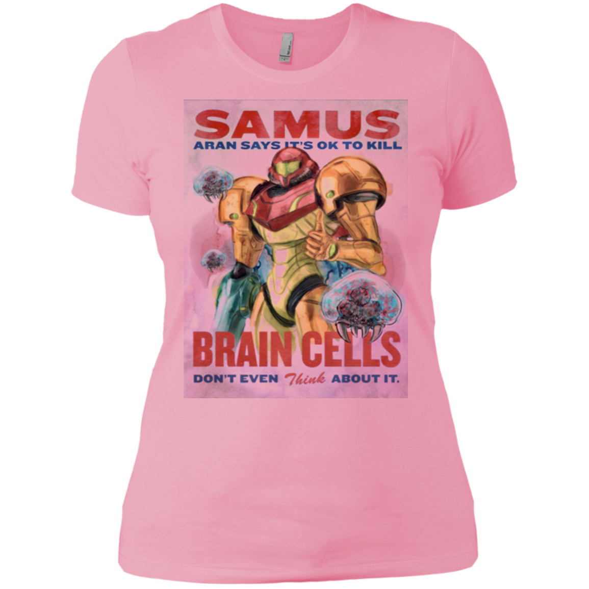 Samus Aran Propaganda Women's Premium T-Shirt