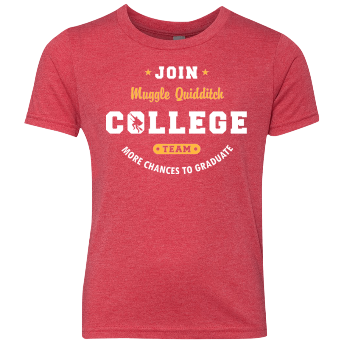 Muggle Quidditch Youth Triblend T-Shirt