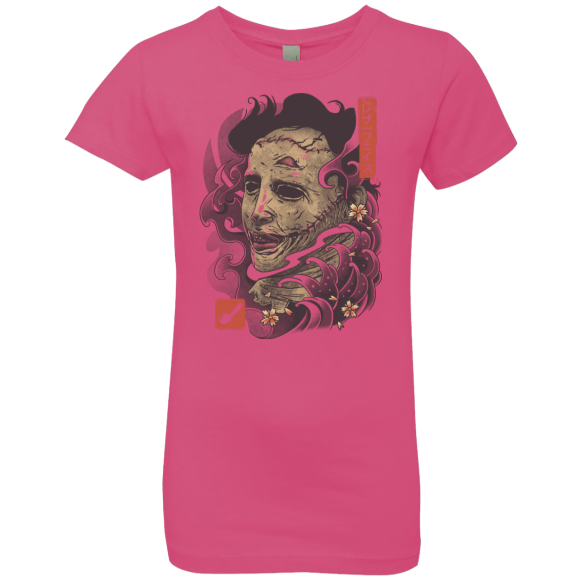 Oni Leather Mask Girls Premium T-Shirt