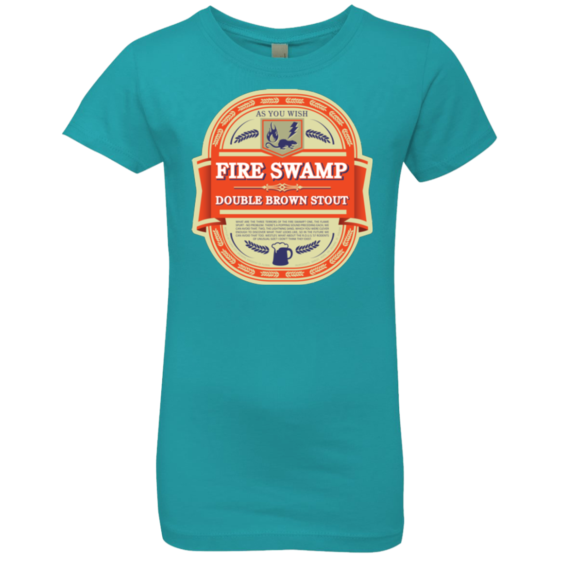 Fire Swamp Ale Girls Premium T-Shirt