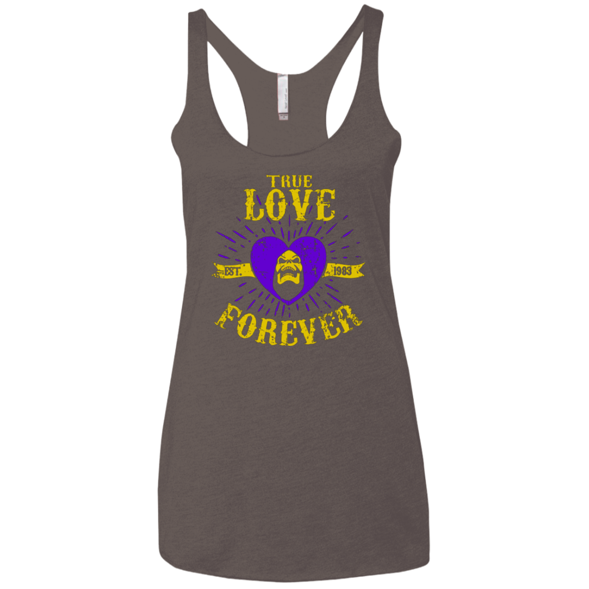 True Love Forever Masters Women's Triblend Racerback Tank