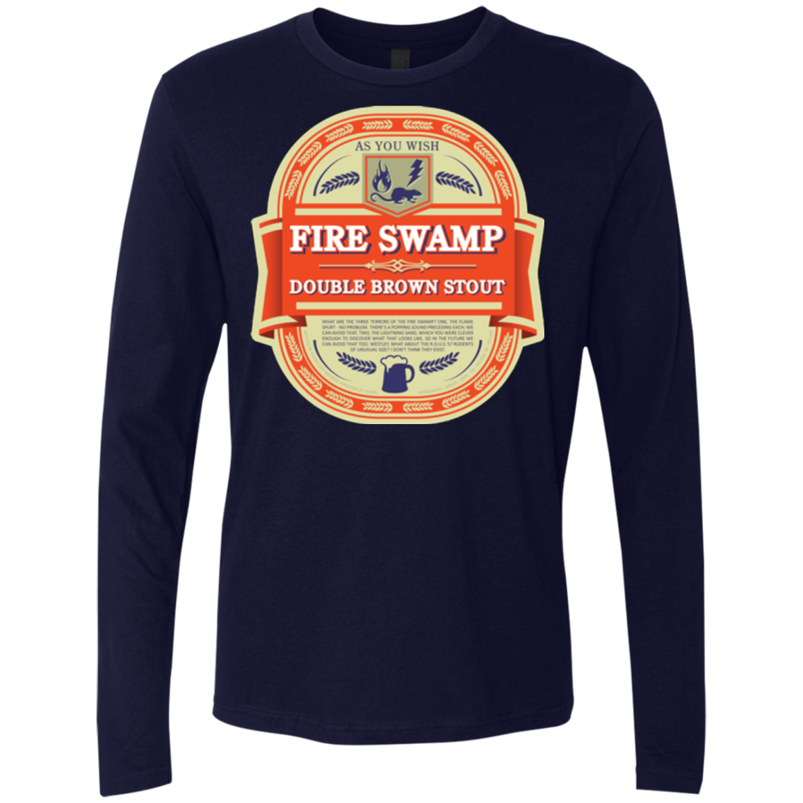 Fire Swamp Ale Men's Premium Long Sleeve