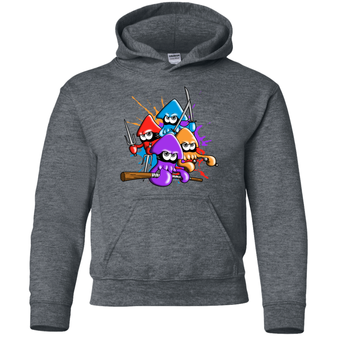 Teenage Mutant Ninja Squids Youth Hoodie