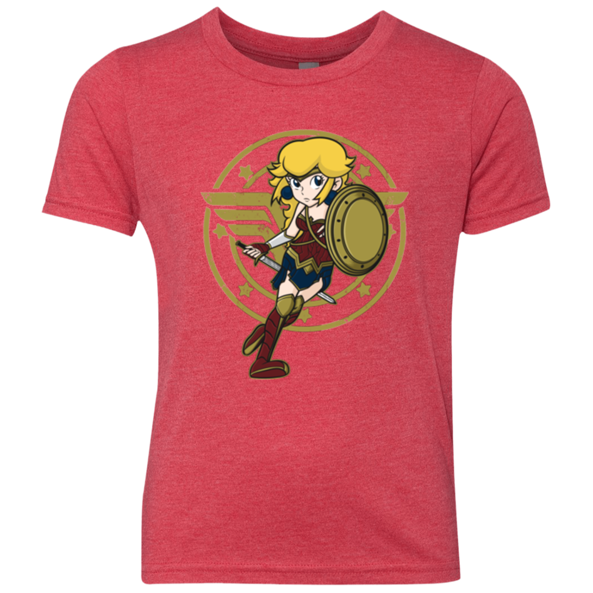 Wonder Peach Youth Triblend T-Shirt
