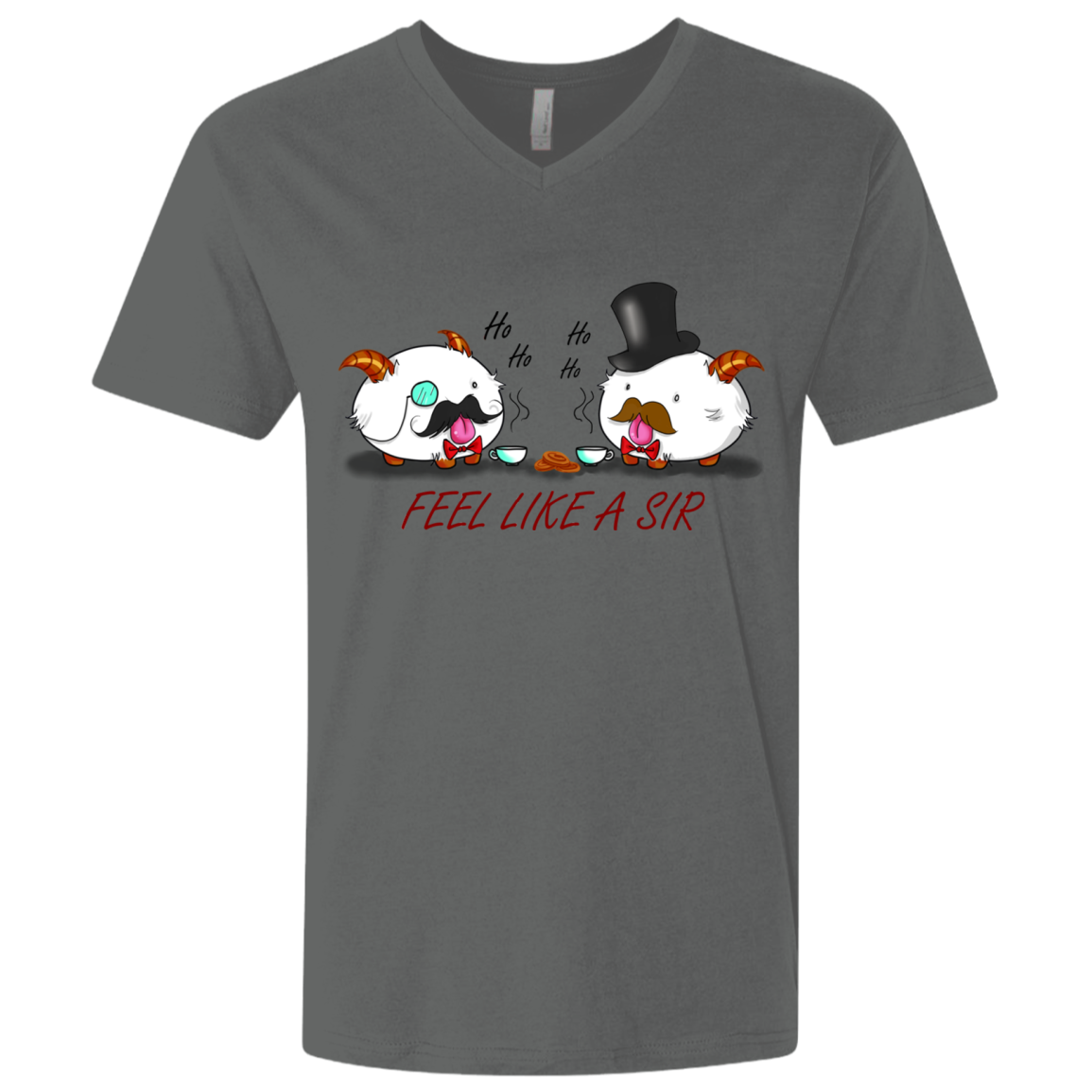 Poros like a sir Men's Premium V-Neck