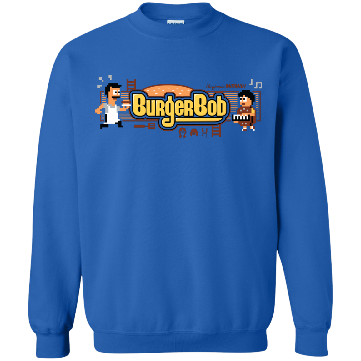 Burger Bob Crewneck Sweatshirt