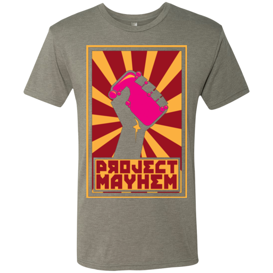 Project Mayhem Men's Triblend T-Shirt