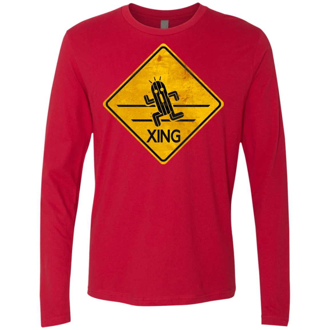 Cactuar Crossing Men's Premium Long Sleeve