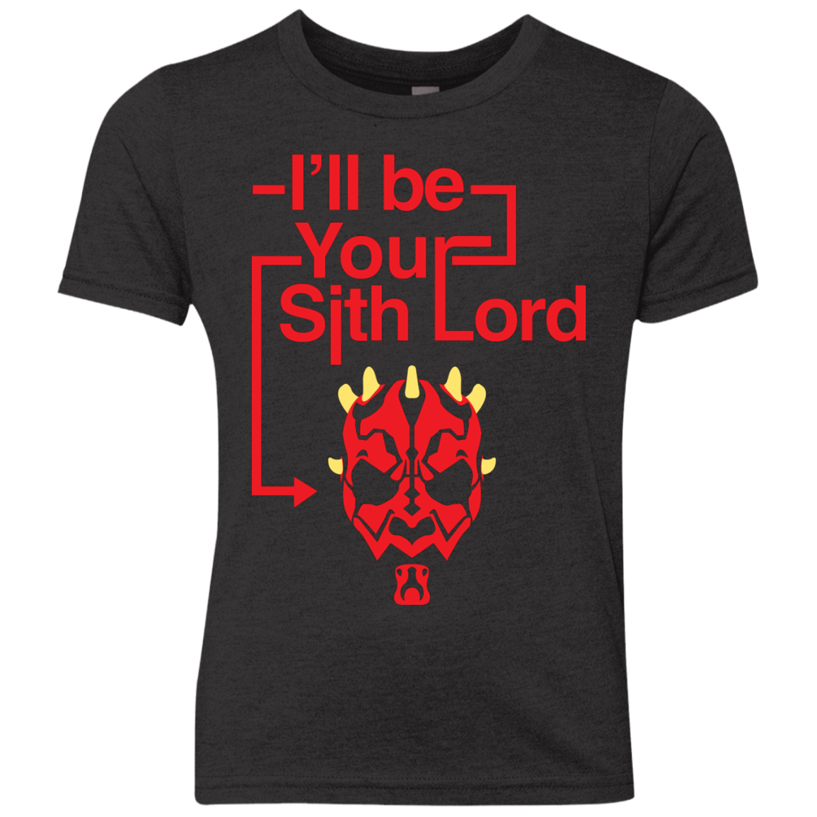 Sith Lord Darth Maul Youth Triblend T-Shirt