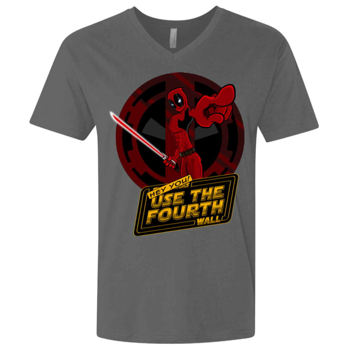 Use The Fourth Wall Men's Premium V-Neck