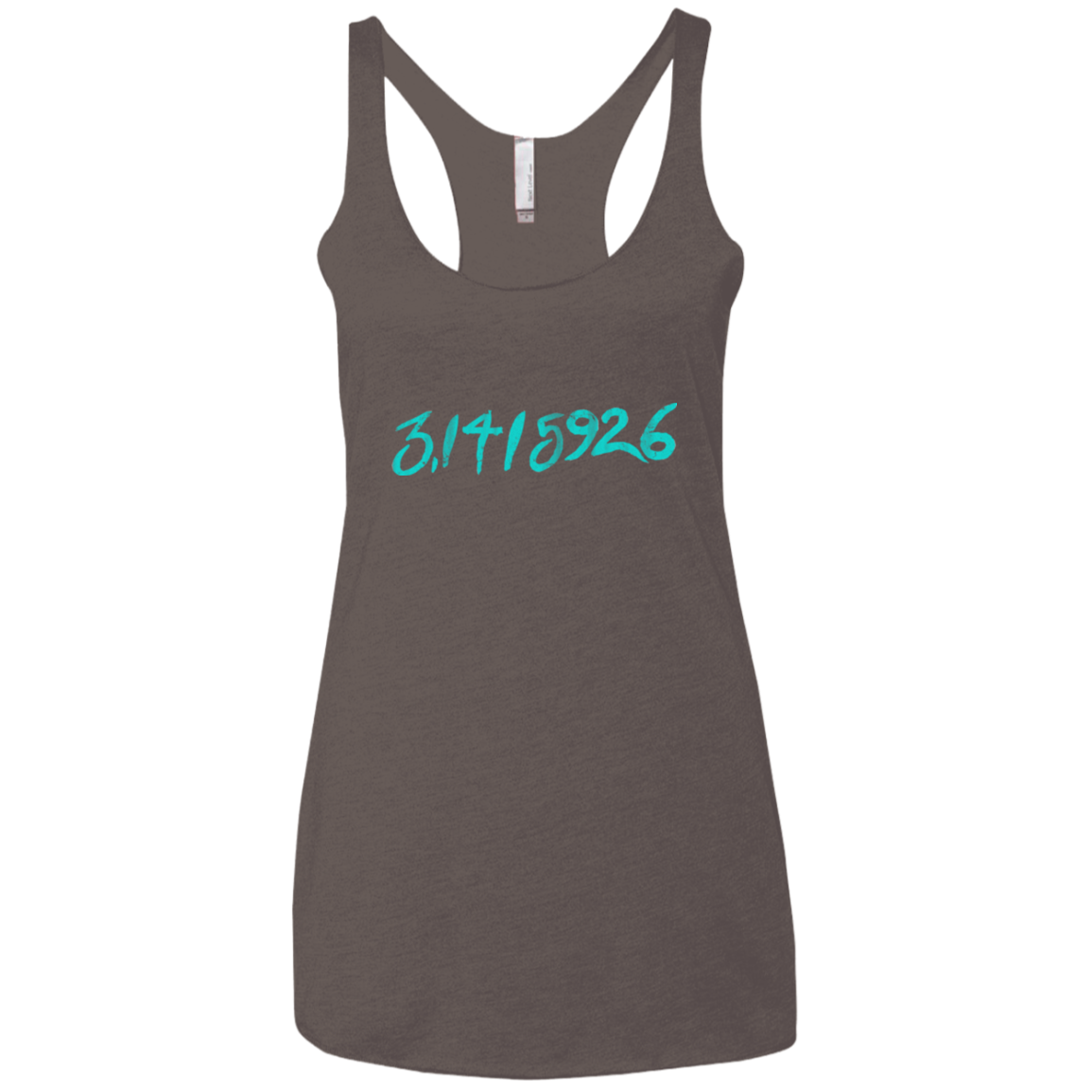 Pi Date Women's Triblend Racerback Tank