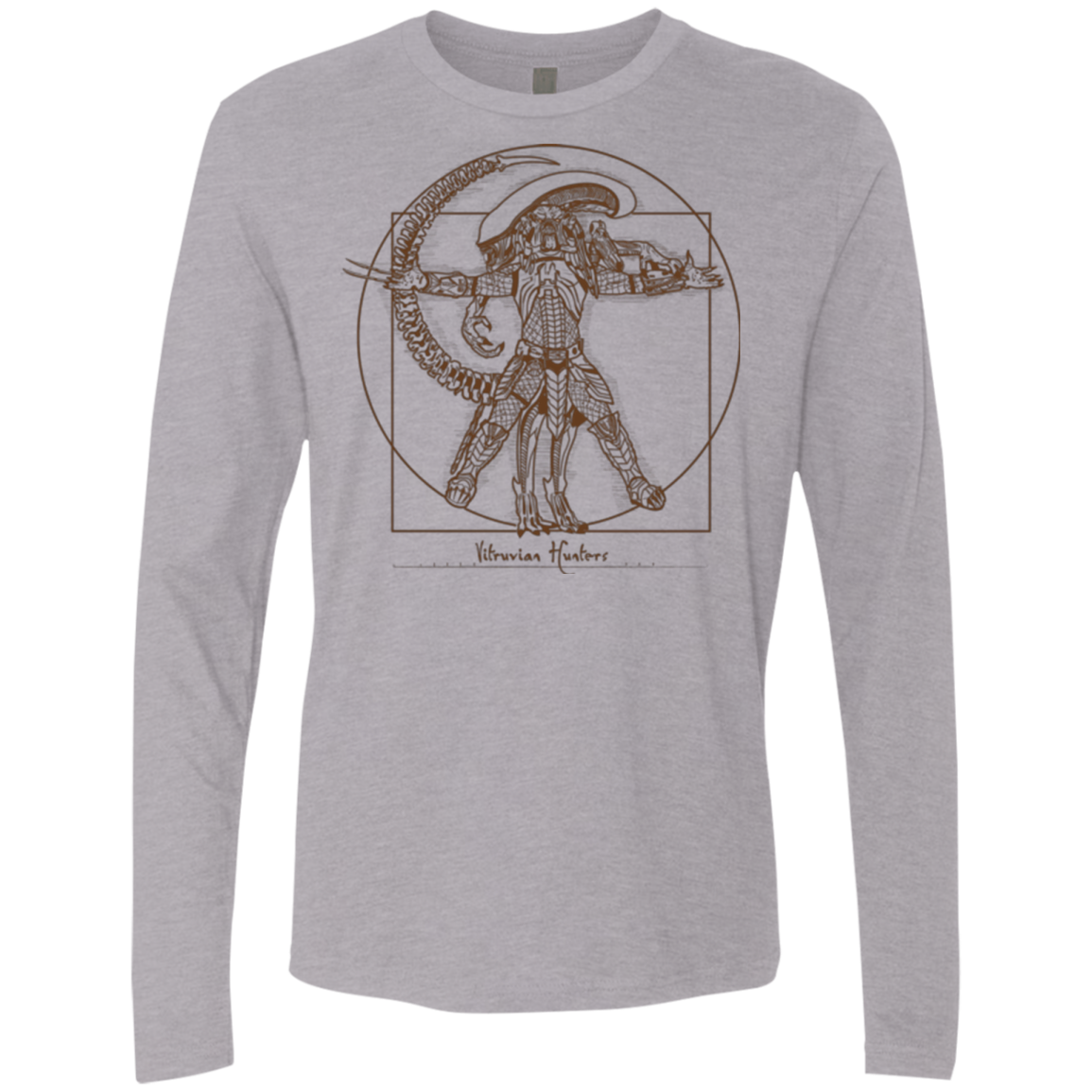 Vitruvian Hunters Men's Premium Long Sleeve