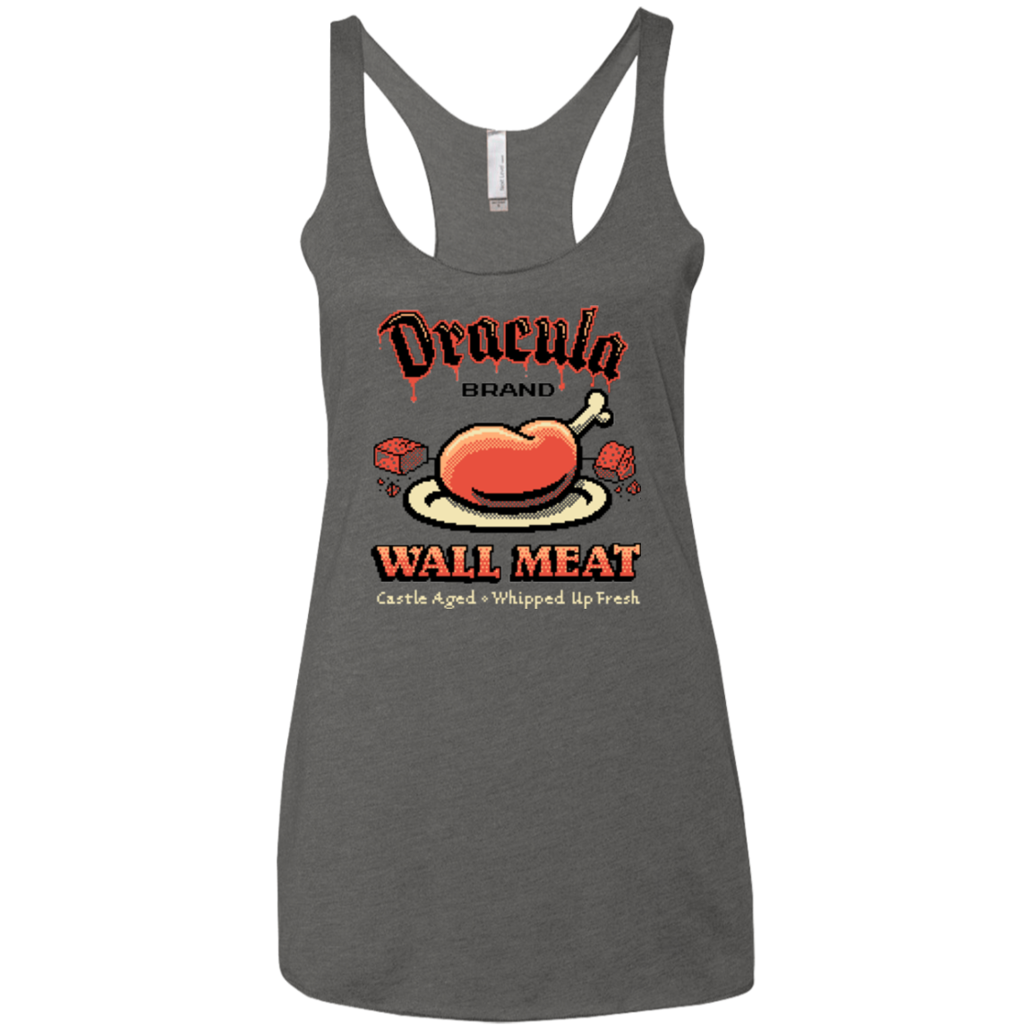 Wall Meat Women's Triblend Racerback Tank
