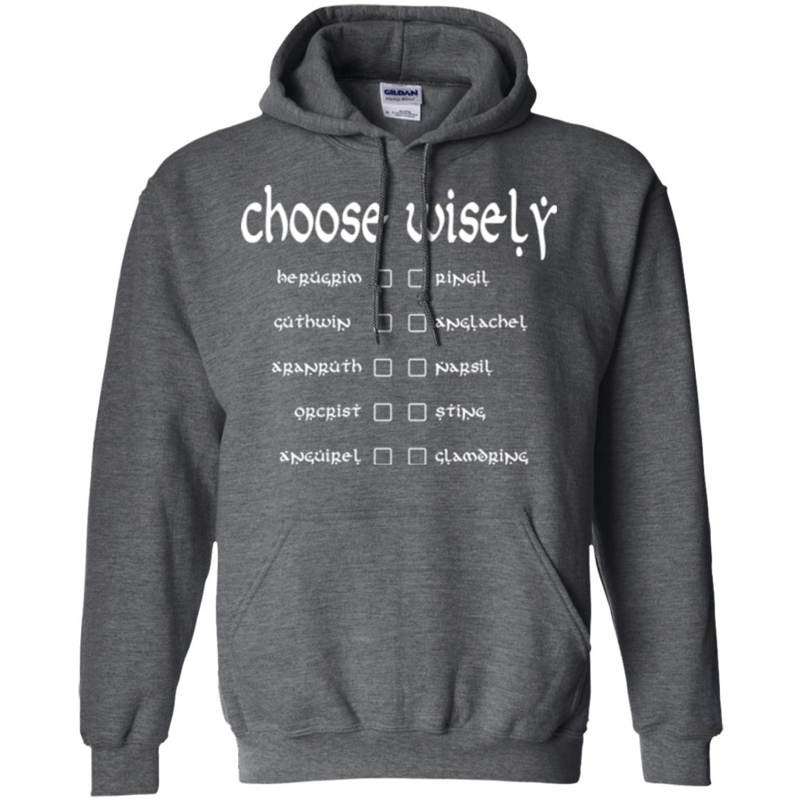Choose wisely Pullover Hoodie