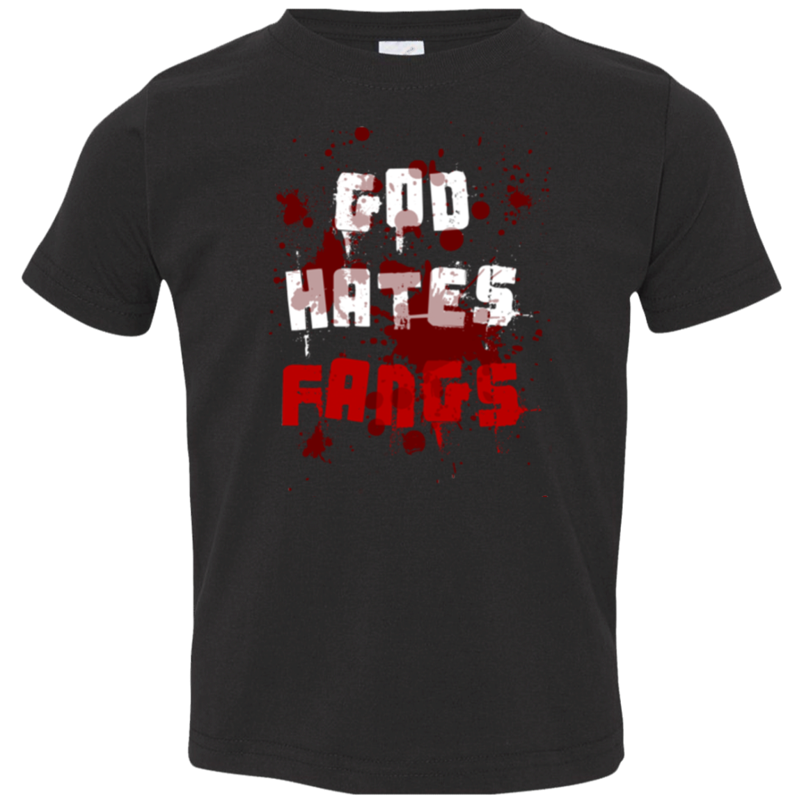 God hates fangs Toddler Premium T-Shirt