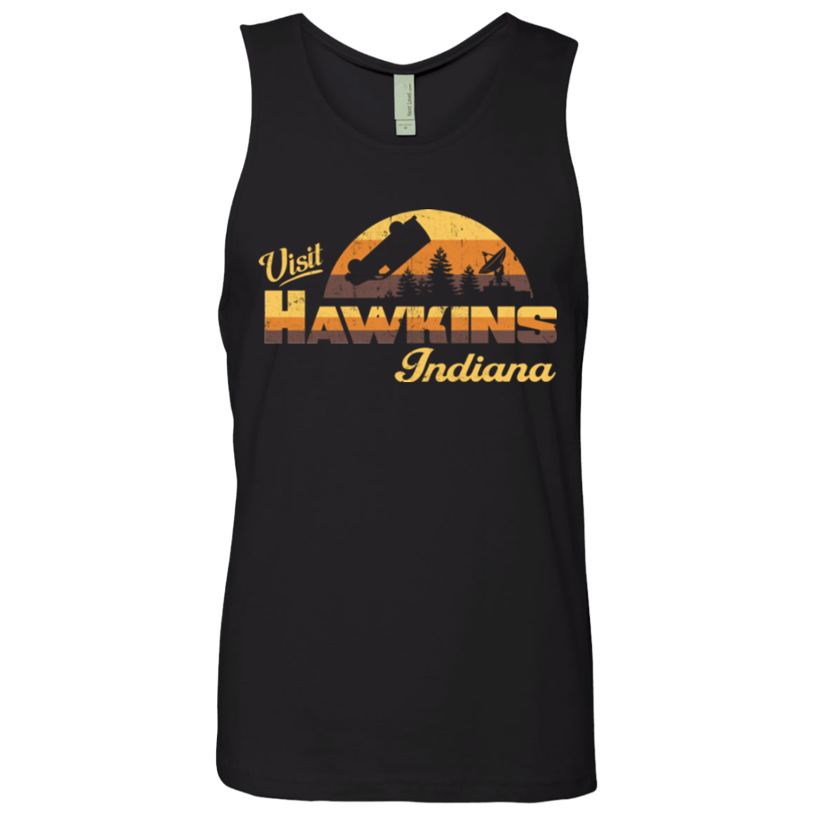 Visit Hawkins Men's Premium Tank Top