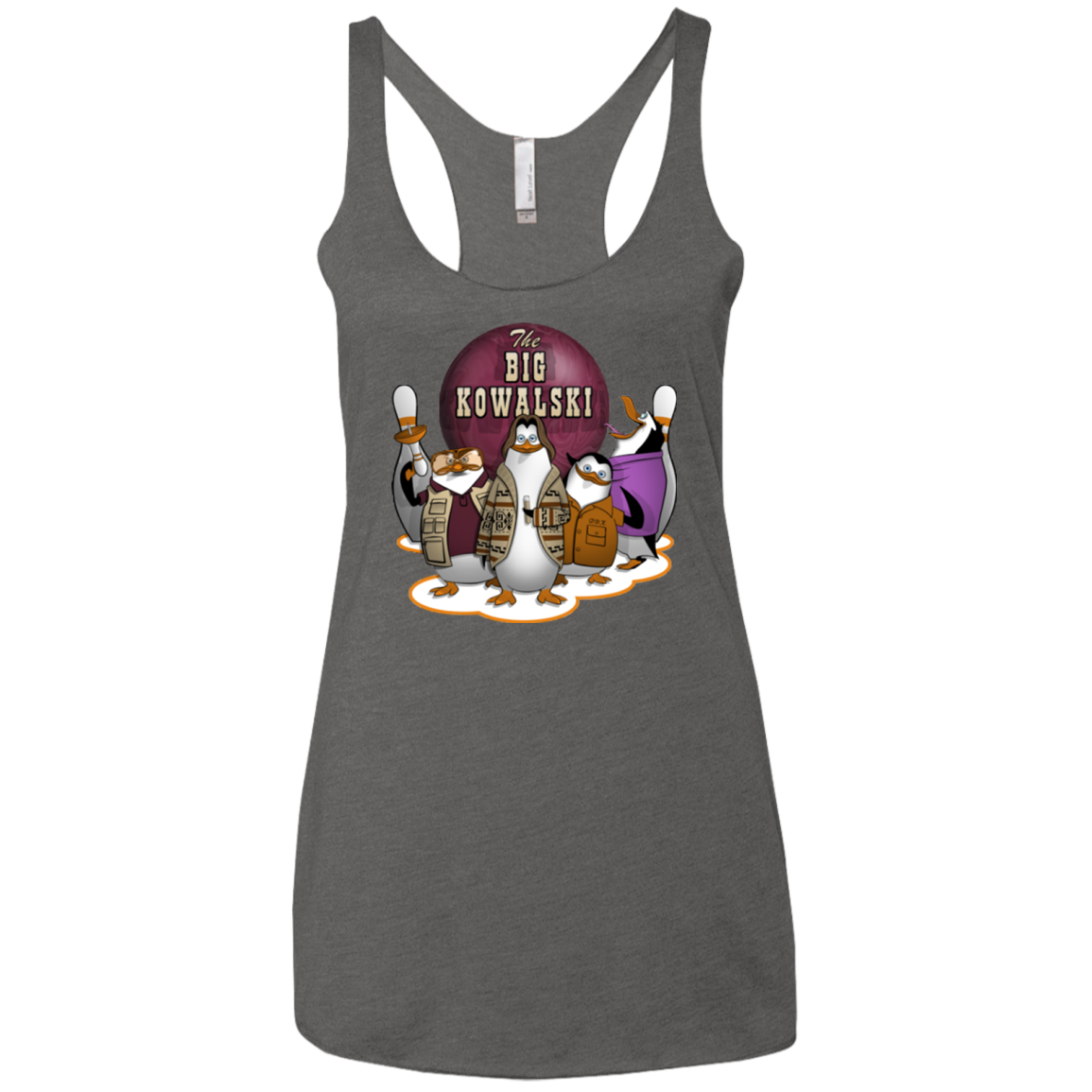 The Big Kowalski Women's Triblend Racerback Tank