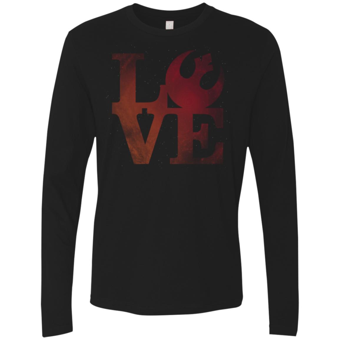 LOVE Rebel Men's Premium Long Sleeve