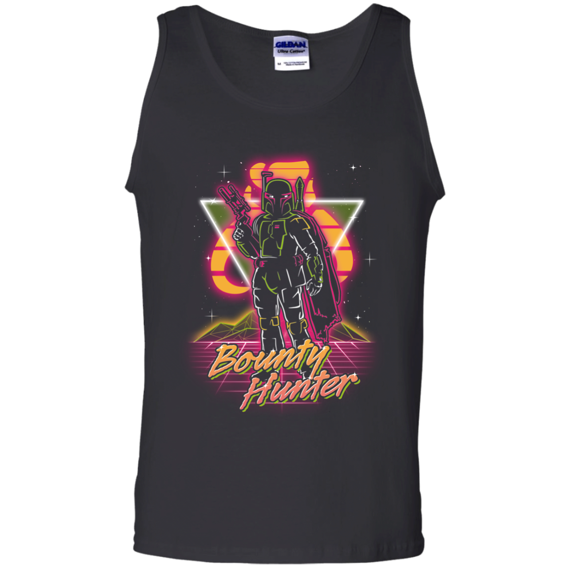 Retro Bounty Hunter Men's Tank Top