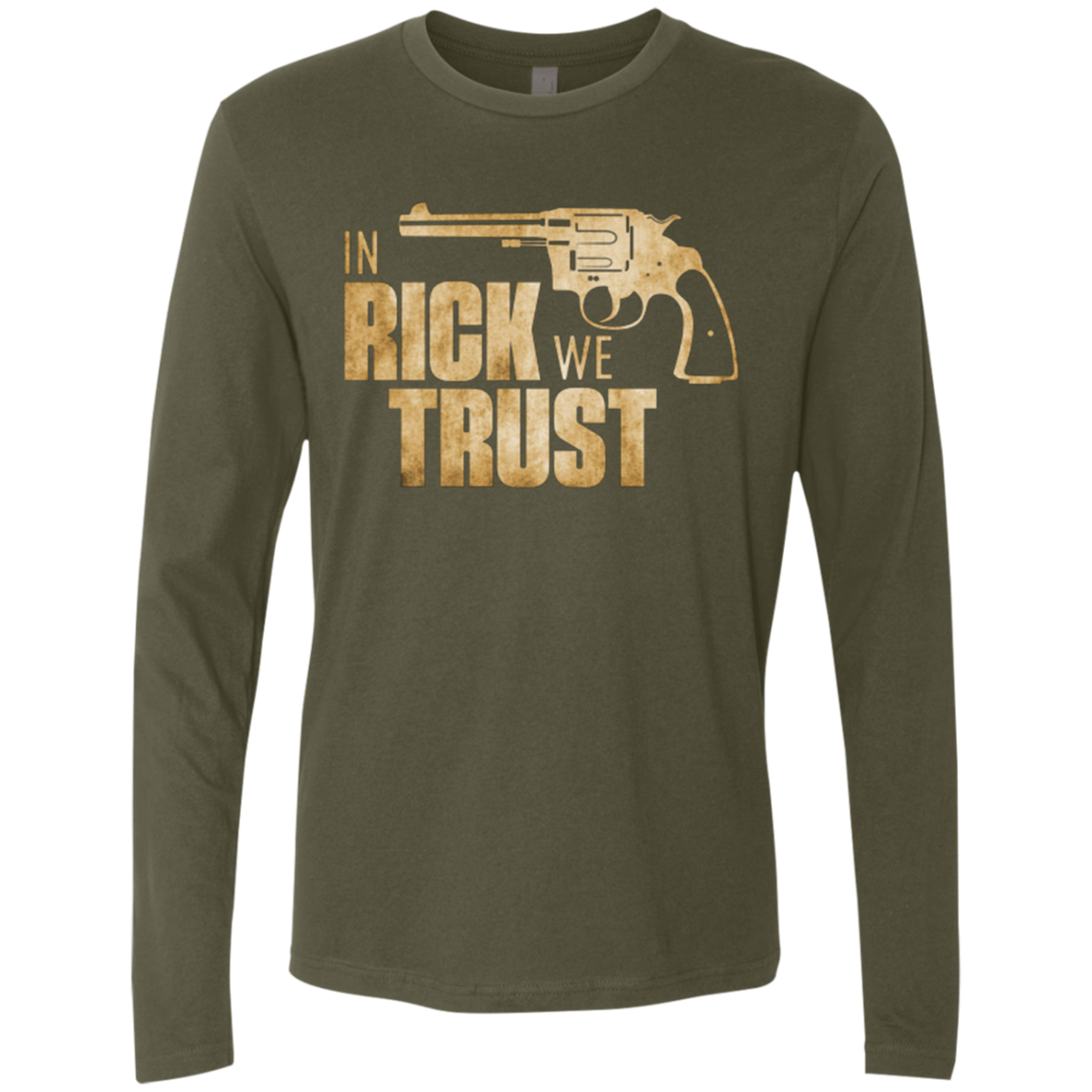 In Rick We Trust Men's Premium Long Sleeve