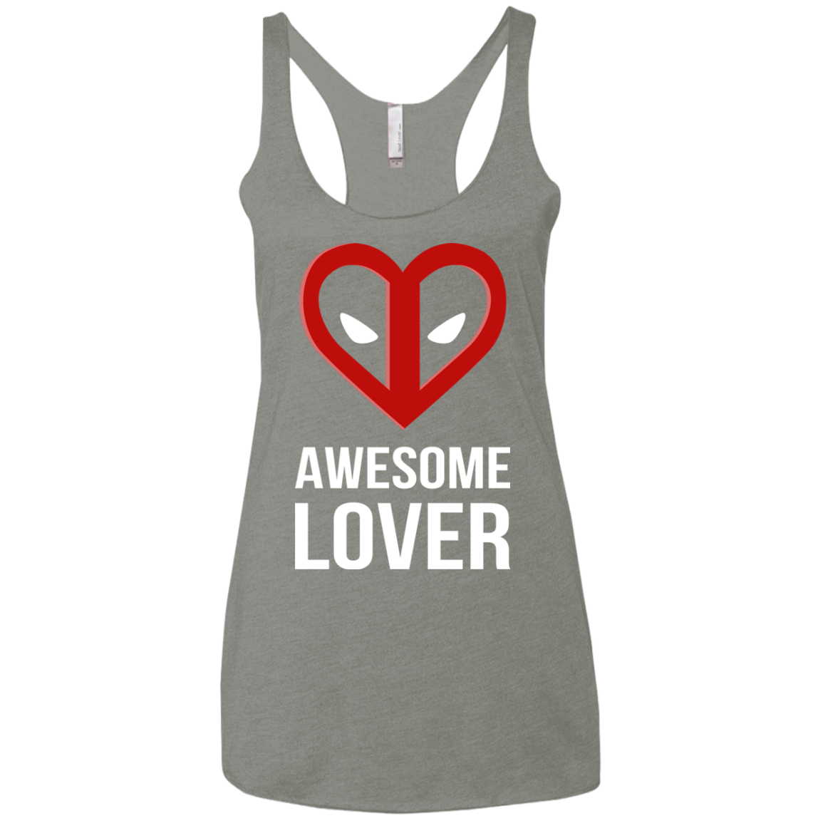 Awesome lover Women's Triblend Racerback Tank