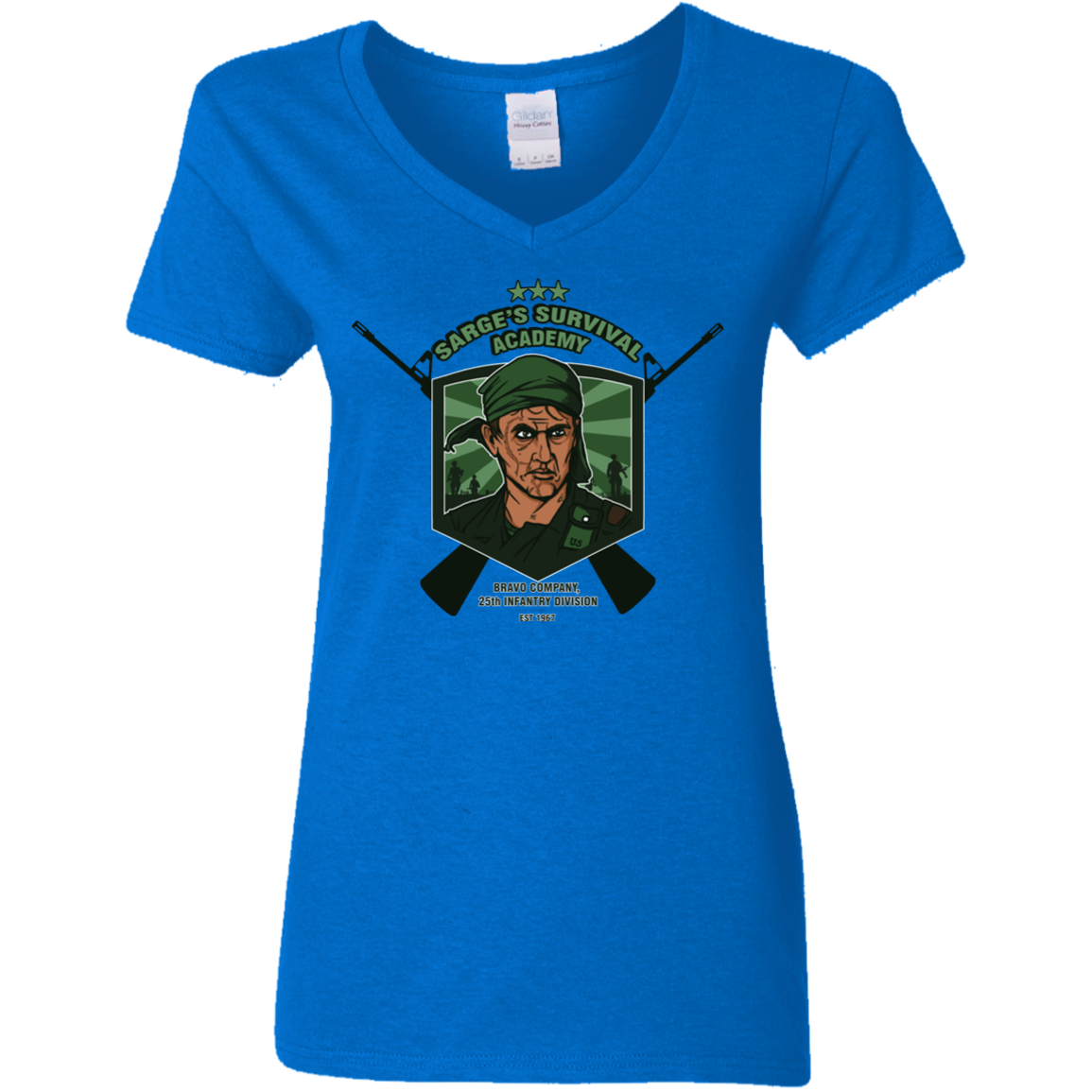 Sarges Survival Women's V-Neck T-Shirt