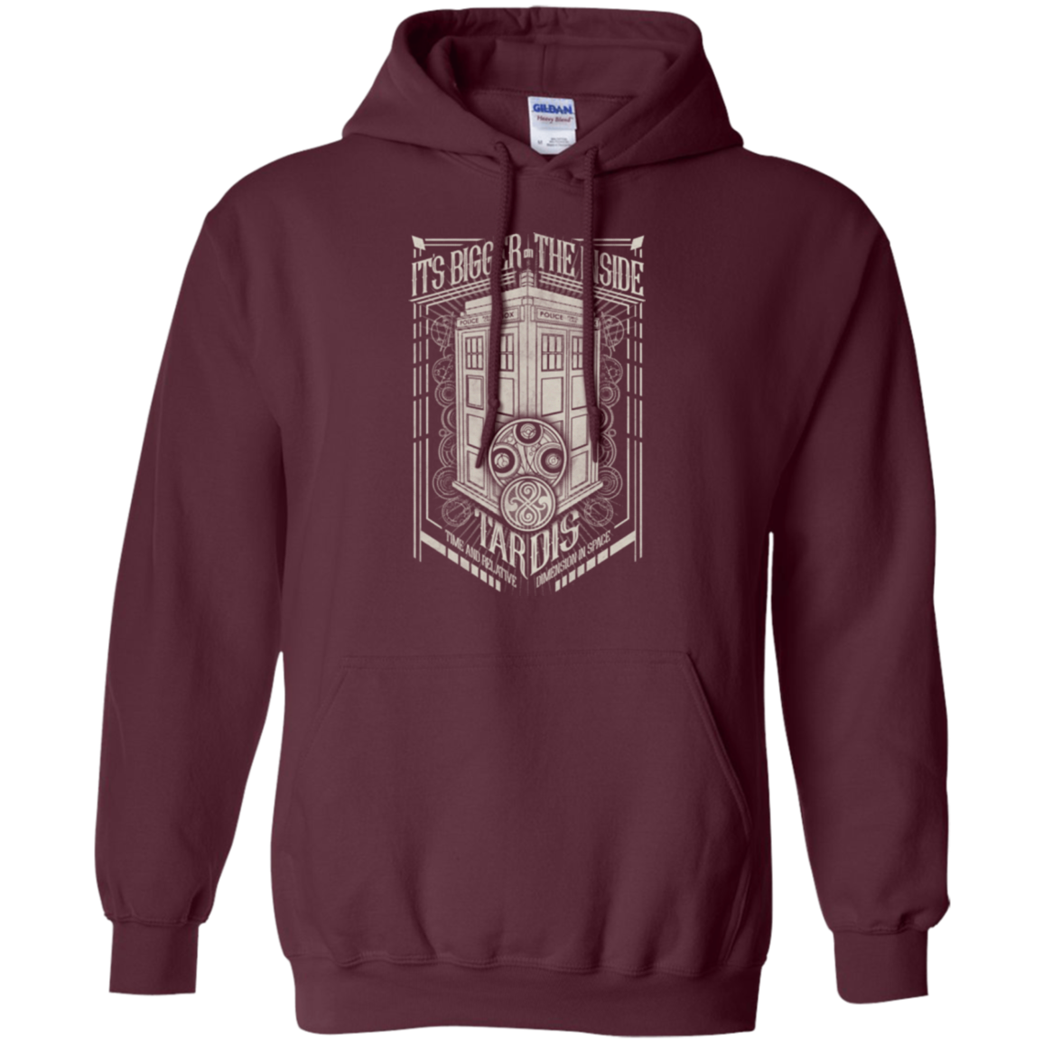 The Vintage Series - It's Bigger on The Inside Pullover Hoodie